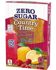 Country Time SugarFree Raspberry Lemonade OnTheGo Powdered Drink Mix 72 Count