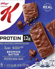 Special K Protein Meal Bars 12g of Protein Good Source of Fiber Brownie Batter 6 Boxes 36 Bars