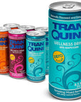 Tranquini Adaptogen Drink, Sparkling Water, Gluten Free - 8.5 Fl Oz (Pack of 6)