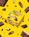 FITCRUNCH Wafer Protein Bars - (9 Bars, Chocolate Peanut Butter)