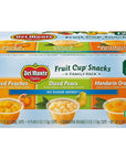 Del Monte No Sugar Added Variety Fruit Cups (Peaches, Pears, Mandarin Oranges) - 4 Ounce (Pack of 12)