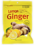 Songwha Lemon Ginger Hard Candies 35 Ounce Pack of 3