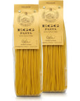 Morelli Pasta Egg Tagliolini Italian Pasta -Gourmet Pasta - Handmade in Small Batches - Imported Italian Pasta Noodles - Durum Wheat Semolina Pasta - 8.8 Oz / 250gr (Pack of 2)