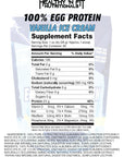 Healthy 'N Fit 100% Egg Protein- Vanilla (4lb): 100% Egg White Protein Plus Natural Peptides.-Naturally Sweetened, Pure, Keto, Paleo Friendly