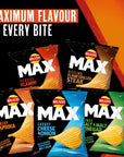 Walkers Max Paprika Crisps 6x27g