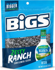 BIGS Hidden Valley Ranch Sunflower Seeds Keto Friendly Snack Low Carb Lifestyle 535 oz Bag