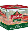 Contadina Canned Tomato Sauce 15 oz Pack of 4 Cans