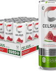 CELSIUS Sweetened Non-Carbonated Fitness Drink - 12oz. Slim Can (Pack of 12)