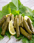 Zergut  Grape Leaves Stuffed with Rice  Vegetarian  Ready to Serve  No Artificial Colors Additives or Preservatives  99 oz