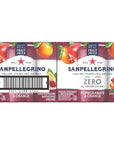 Sanpellegrino Zero Grams Added Sugar Italian Sparkling Drinks - 24 Pack of 11.15 Fl Oz Cans