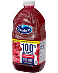 Ocean Spray 100 Juice Cranberry 64 Fl Oz Bottle Pack of 8