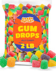 Gum Drops OldFashioned Fruit Jelly Candy 2 Pound Bag