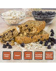 Bobos Oat Bars Variety Pack 3 oz Bar 12 Pack Chocolate Chip Lemon Poppyseed Peanut Butter Chocolate Chip 3 of Each Flavor Gluten Free Bars