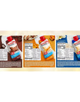 Premier Protein Shake Variety Pack 3 Flavors Chocolate Caramel Vanilla 11 fl oz 12 ct  a Sophley Individually Wrapped Flex Straws Set