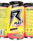 RAZE Zero Sugar Energy Drink 300mg Caffeine Zero Calories Sugar Free Energy Drink Performance and Hydration Galaxy Burst 12 Pack