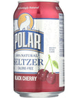 Polar Seltzer Water Black Cherry 12 fl oz