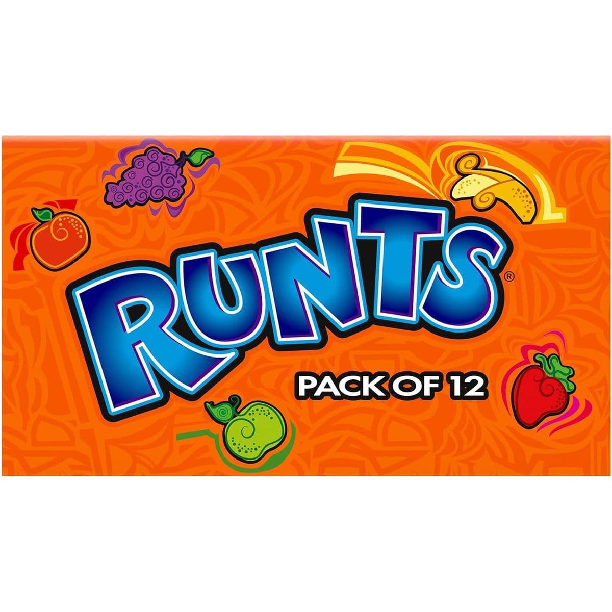 Wonka Runts Hard, chewy candies , Fruity, chewy candy, 5 oz, pack of 12