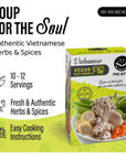 Get Cultured Box Soup Starter Herb Bags (10-12 Servings), Make Authentic Vietnamese Vegan Noodle Soup Broth, Hand-Selected Asian Herbs & Spices, Easy Cooking Instructions