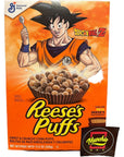 Puffs X Dragon Ball Z Limited Editon Cereal by Munchie Box Curations 1 Small 115 Oz TRUNKS