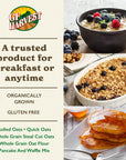 GF Harvest Gluten Free Organic Quick Oats 32 Ounce Bag Pack of 2