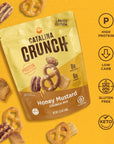 Catalina Crunch Honey Mustard Crunch Mix Protein Snack Mix  Low Carb Keto Snacks Pack Of 5