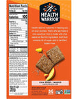 Health Warrior Chia Bars, Mango Flavor with other natural flavors, 25g bars, 15 Count