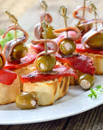 Sanniti Olives stuffed with Anchovies 159 oz Pack of 2