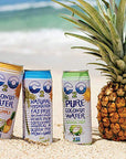 C2O The Original Coconut Water wNutrients  Electrolytes Rejuvenating PlantBased Hydration the Original 175oz cans 12Pack