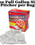 Jamaicool Hibiscus Flowers 100 Natural 5 Handy Bags each makes 1 gallon  Hibiscus Tea Bags  Dried Hibiscus Flowers  Hibiscus Leaves Flor de Jamaica Natural  Te de Jamaica