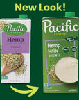 Pacific Foods Hemp Original PlantBased Beverage 32 Fl Oz Pack of 12