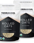 Terrasoul Superfoods Organic Rolled Oats 5 lbs  GlutenFree  OldFashioned  Whole Grain