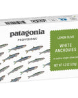 Patagonia Provisions Lemon Olive Spanish White Anchovies 42oz unit