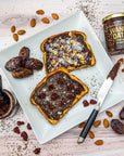 Wanna Date Chocolate Date Spread Vegan Paleo Friendly GlutenFree DairyFree NonGMO No Added Sugar Low Calorie Kosher Certified Healthy Sugar Substitute Sugar Free Alternative 2 Jars