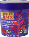 Modern Oats Goji Blueberry Oatmeal 26 Ounce Pack of 12