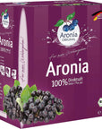 Aronia ORIGINAL Organic Aronia Berry Juice Box 1014 Fl Oz  100 Pure Aronia Fruit Juice No Added Sugar Not From Concentrate  Vegan Organic Non GMO Black Chokeberry Aronia Berries