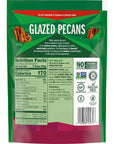 Emerald Nuts Kettle Glazed Pecans 1Pack 5oz Resealable Bag Kosher Dairy Certified NonGMO Contains No Artificial Preservatives Flavors or Synthetic Colors