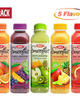 OKF Smoothie MultiVitamin Premium Drink 169 Fluid Ounce 5 Flavor Variety Pack 10 Pack