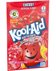 Kool Aid Cherry Powdered Drink Mix 013oz Packets Pack of 192