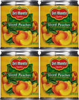 Del Monte Canned Sliced Peaches in Heavy Syrup 825 Ounce Pack of 4