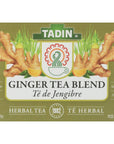 Tadin Herb and Tea Caffeine Free Ginger Root 24 Count Pack of 6