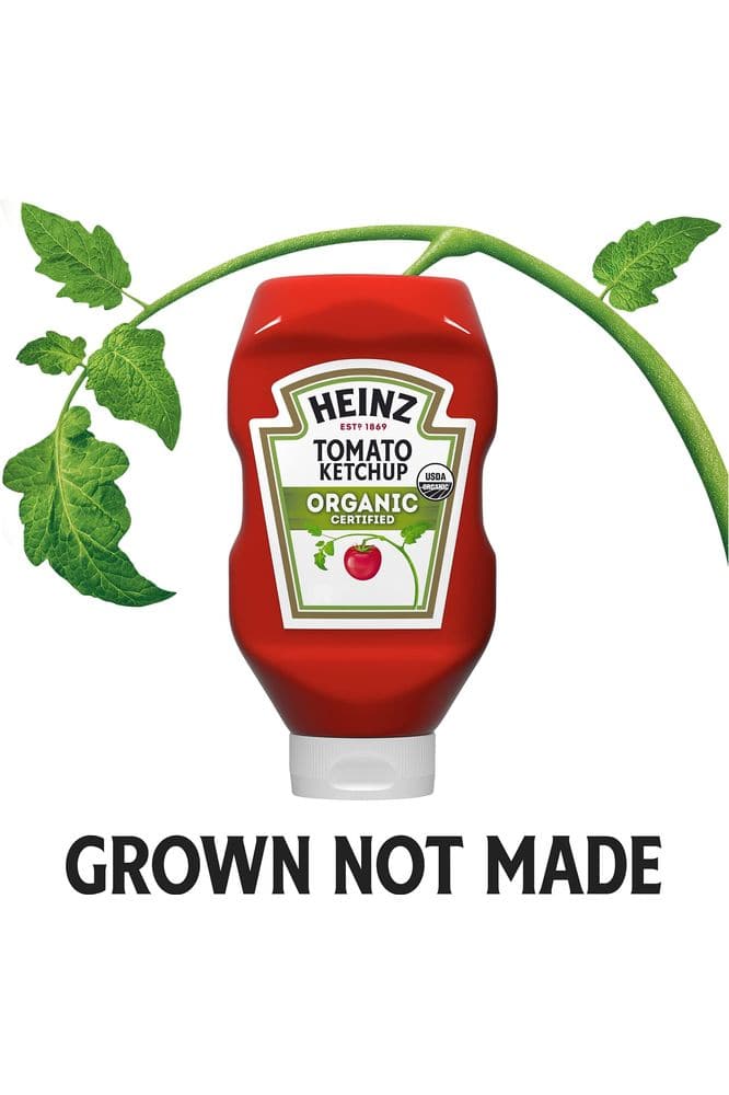 Heinz Organic Tomato Ketchup (32 oz Bottle)