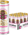 SaltyWater Electrolyte Drink Fruit Punch  Zero Sugar Premium Sports Drink Minerals Taurine BVitamins Zinc NonCarbonated Zero Caffeine Hydration Drink  12 Pack 12 oz