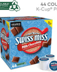 Swiss Miss Milk Chocolate Hot Cocoa Keurig SingleServe KCup Pods 44 Count