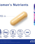 Pure Encapsulations Women's Nutrients - Multivitamin for Women Over 40 to Support Urinary Tract Health, Breast Cell Health & Eye Integrity* - with Vitamin C, Vitamin E & Vitamin A - 180 Capsules