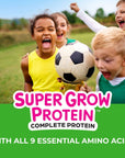 Orgain Kids Protein Powder Shake Mix Vanilla Bean Ice Cream  8g GrassFed Dairy Protein 4g Fiber 22 Vitamins  Minerals Gluten Free No Soy Ingredients Adds Healthy Nutrients to Kids Snacks 1lb