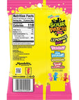 Sour Patch Kids 8 oz Peg Bags Pack of 2 Soft and Chewy Candy with Bonus Nostalgic Mystery Gift Lemonade Fest