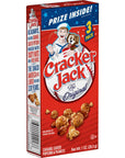 Cracker Jack Popcorn  Peanuts Caramel Coated1 Ounce Pack of 3