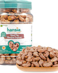 Hansia Wood Fire Roasted Cashew Oilfree Snack Whole Roasted Cashew With Skin Superfood Good Source of Magnesium  Natural Fiber Protein Vitamin and Iron Gift Giving Roasted Cashew 1 Pound Pack of 1