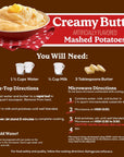 Betty Crocker Creamy Butter Mashed Potatoes 4 oz Pack of 8