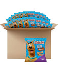 Kellogg's SCOOBY-DOO! Baked Graham Cracker Snacks, Lunch Snacks, Snack Crackers, Cinnamon (40 Pouches)